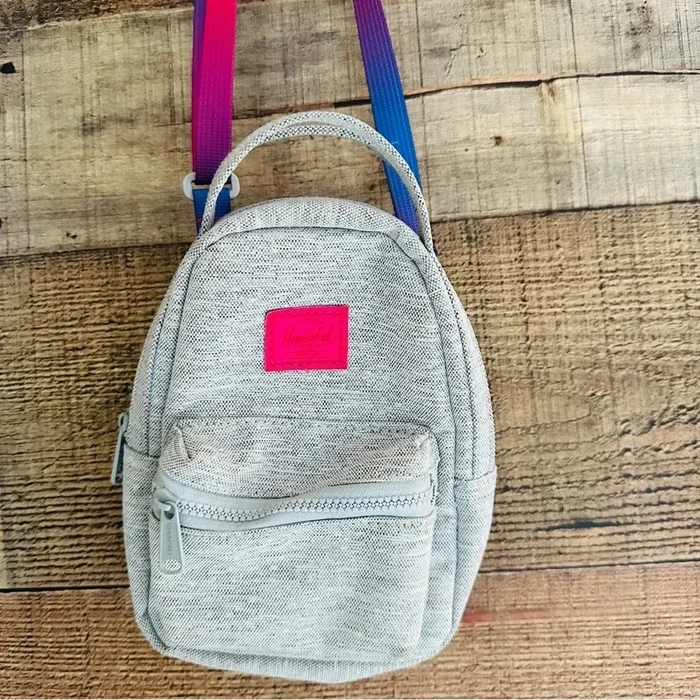 Herschel Mini Nova Crossbody Messenger Bag - Gradient/Light Grey Sunrise